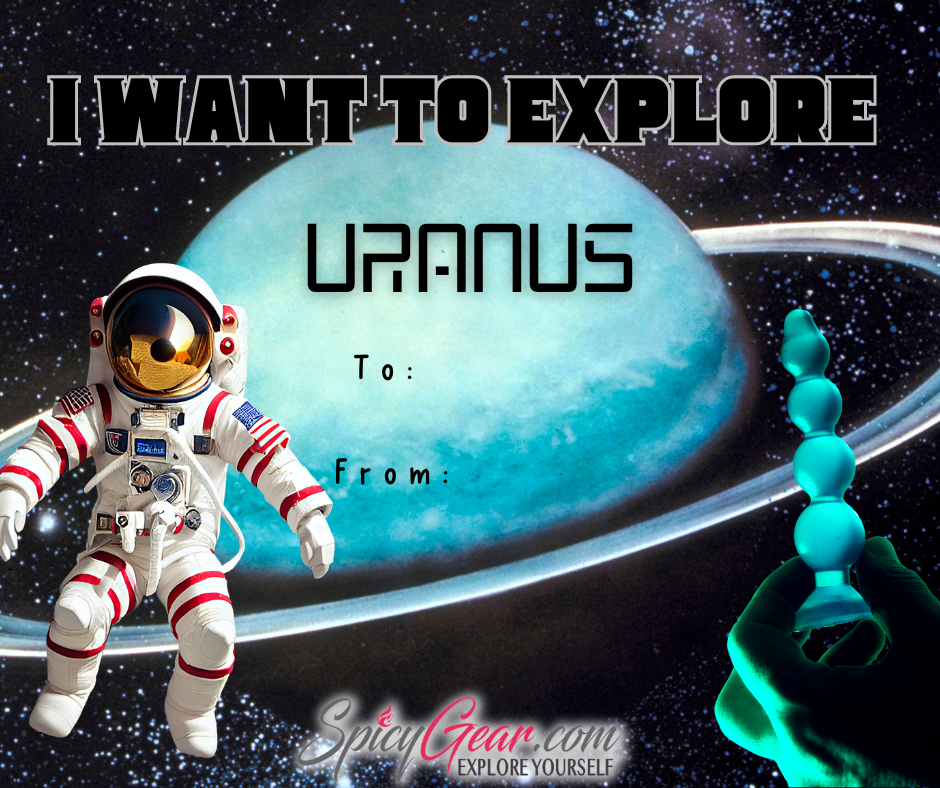 I Want to Explore Uranus Valentine's Day Card